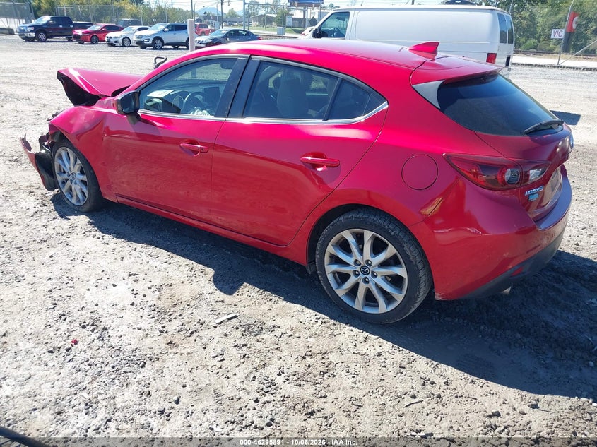 Vin: jm1bm1n38g1292426, lot: 46796054, mazda mazda3 s grand touring 20163