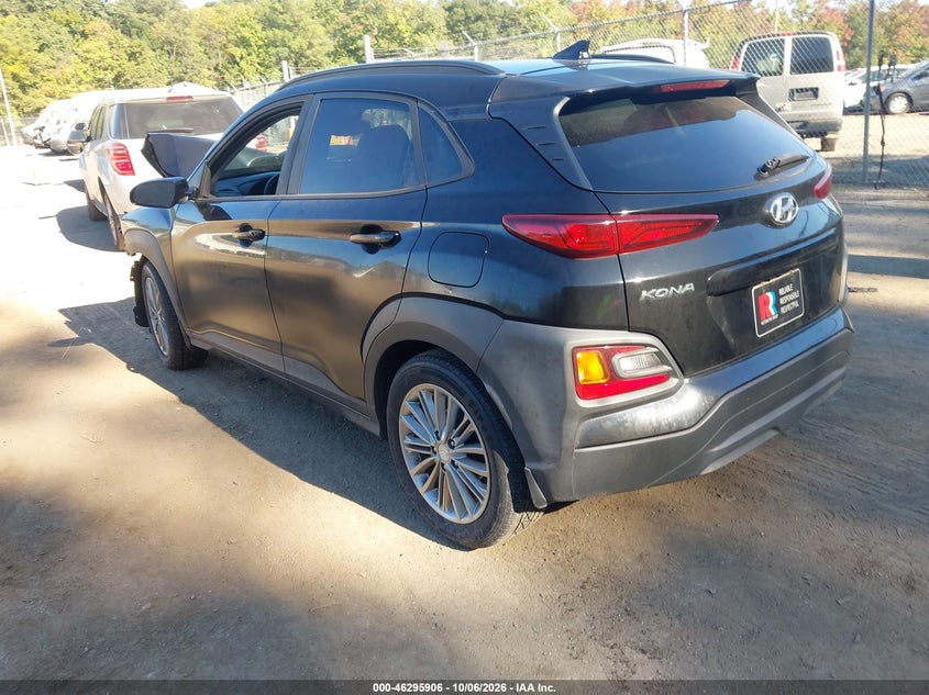 Vin: km8k62aa3ku360316, lot: 46796069, hyundai kona sel 20193
