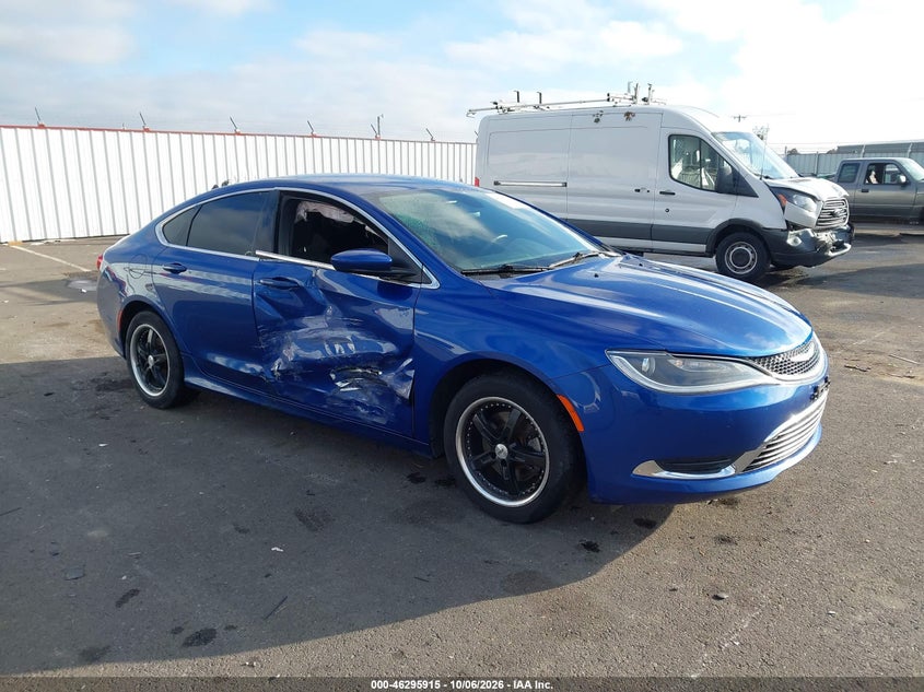 Vin: 1c3cccab8gn154995, lot: 46796078, chrysler 200 limited 20161