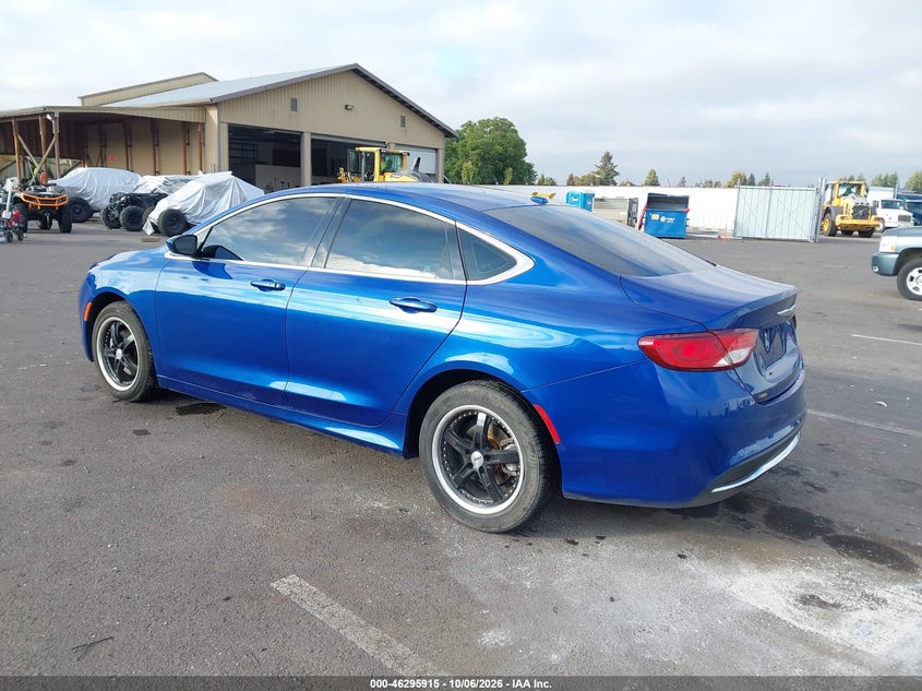 Vin: 1c3cccab8gn154995, lot: 46796078, chrysler 200 limited 20163