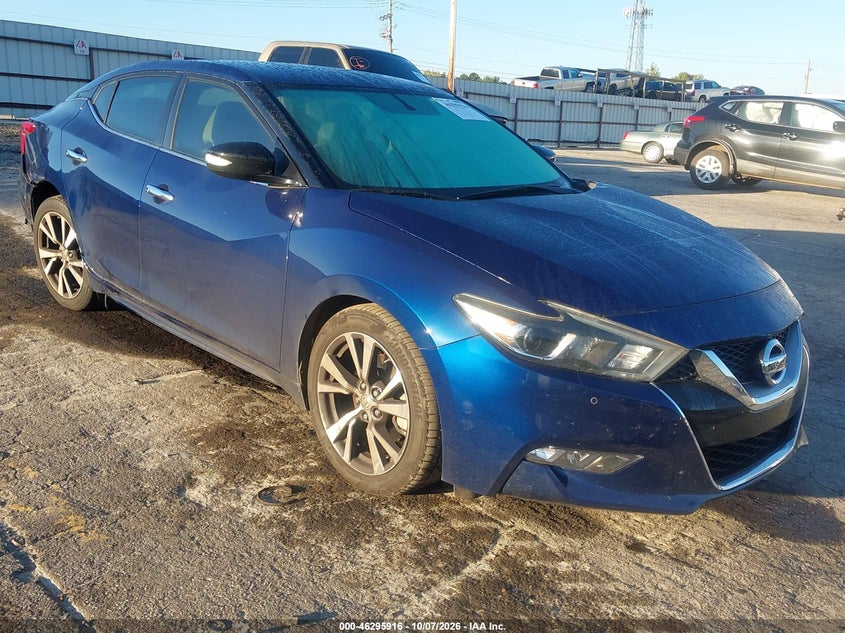 Vin: 1n4aa6ap9hc409842, lot: 46796079, nissan maxima 3.5 sv 20171