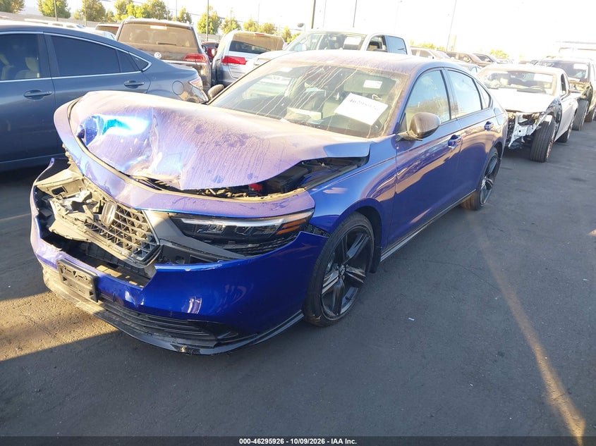 Vin: 1hgcy2f78ta000768, lot: 46796089, honda accord hybrid sport-l 20262