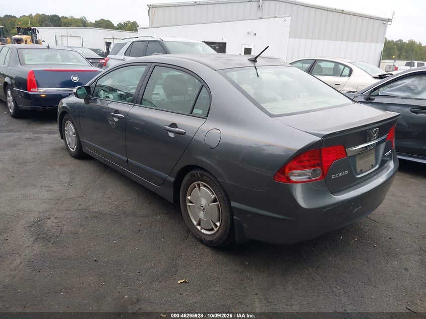 Vin: jhmfa3f25as001005, lot: 46796091, honda civic hybrid 20103