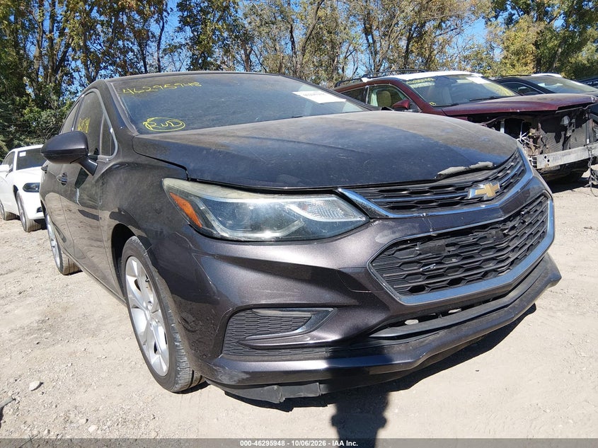 Vin: 1g1bf5sm6h7142496, lot: 46796111, chevrolet cruze premier auto 20171