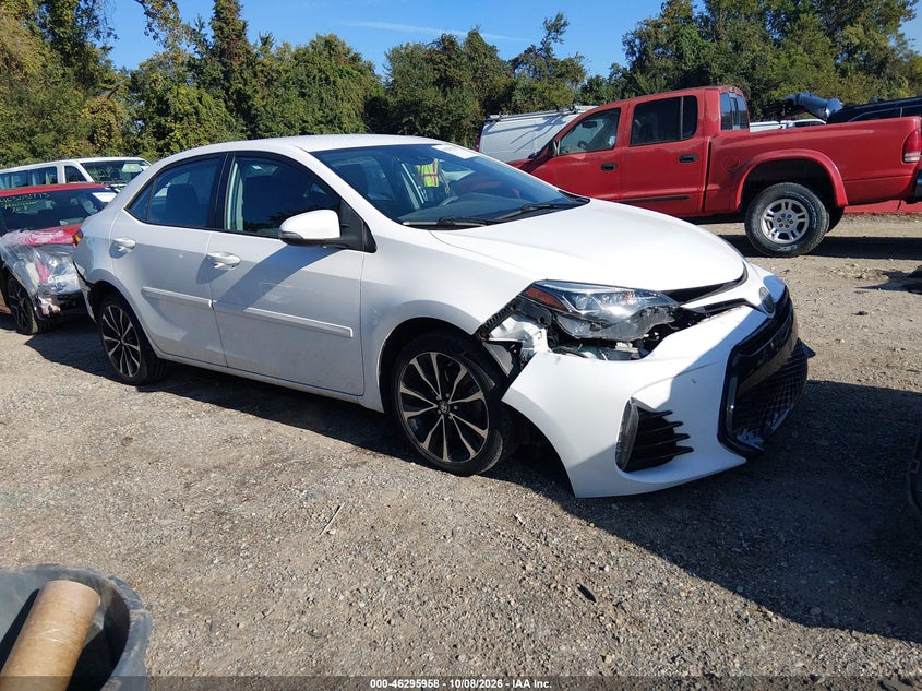 Vin: 2t1burhe5jc030667, lot: 46796121, toyota corolla se 20181