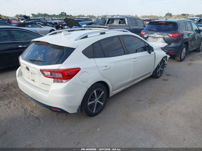 Vin: 4s3gtad67n3710075, lot: 46796149, subaru impreza premium 5-door 20224