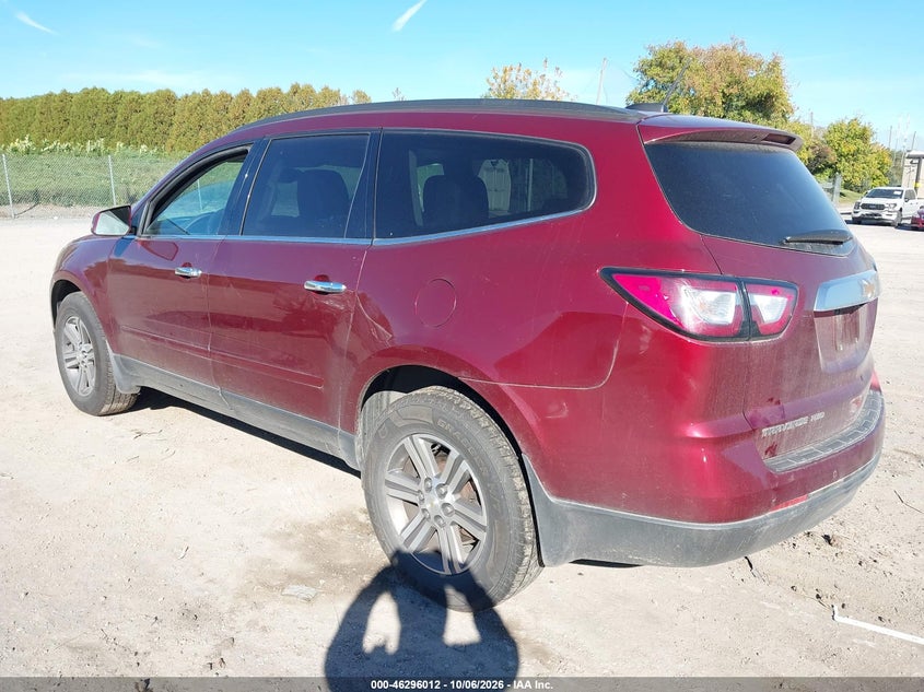 Vin: 1gnkvhkd6hj216733, lot: 46796175, chevrolet traverse 2lt 20173