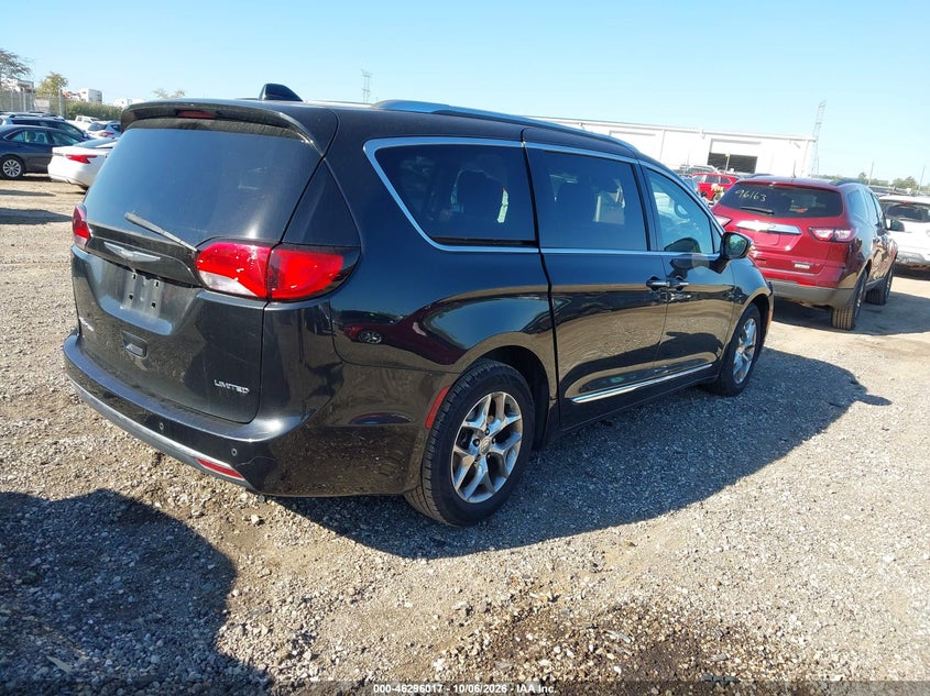 Vin: 2c4rc1gg3hr528866, lot: 46796180, chrysler pacifica limited 20174