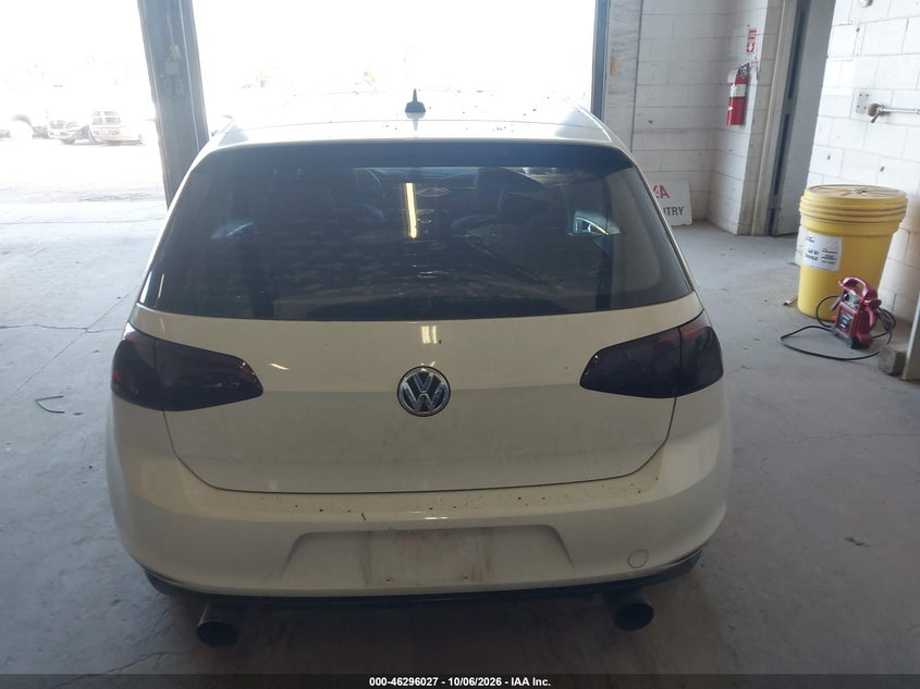 VOLKSWAGEN GOLF GTI 2015 VIN 3VW4T7AU2FM052896