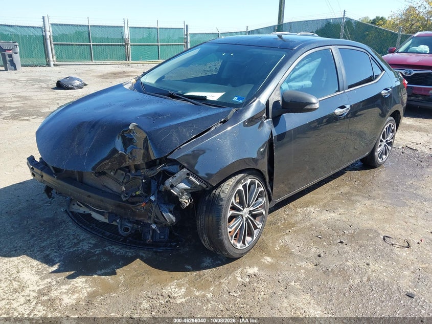 Vin: 2t1burhe5fc305932, lot: 46796203, toyota corolla s plus 20152