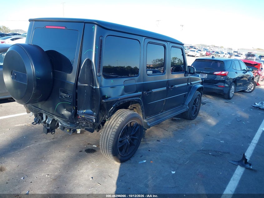 Vin: w1nwh1ab9sx062539, lot: 46796229, mercedes-benz g 550 4matic 20254