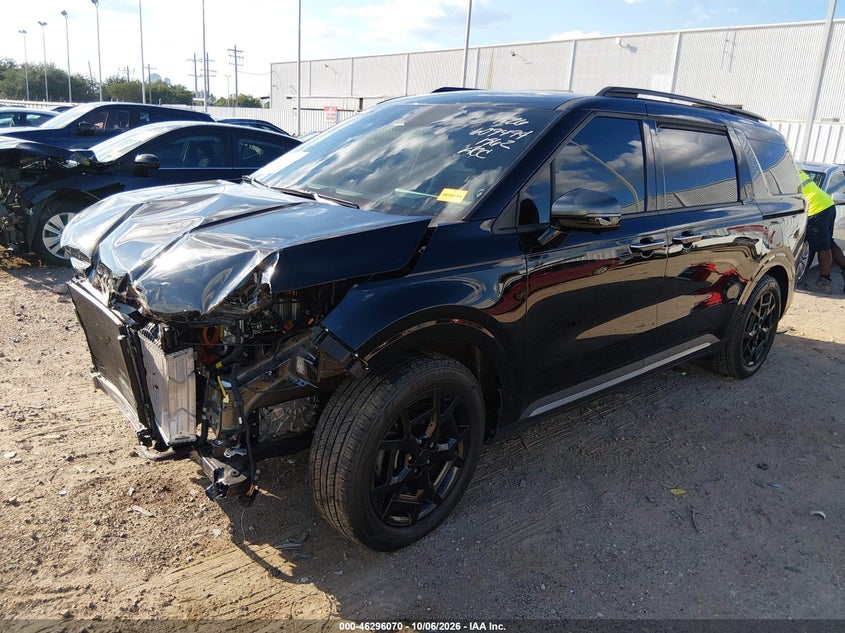 Vin: kndne5kaxs6066372, lot: 46796233, kia carnival mpv hybrid sx prestige 20252