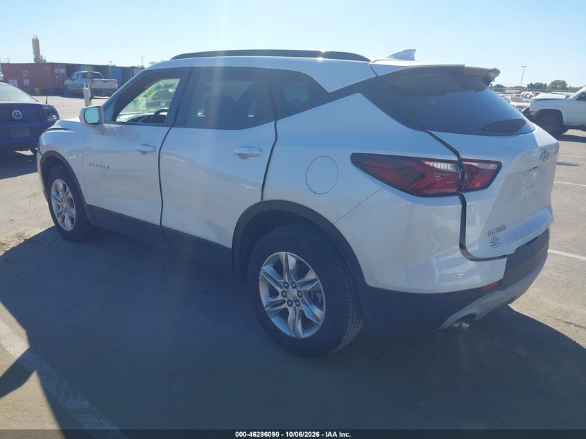 Vin: 3gnkbcrsxls659720, lot: 46796253, chevrolet blazer fwd 2lt 20203