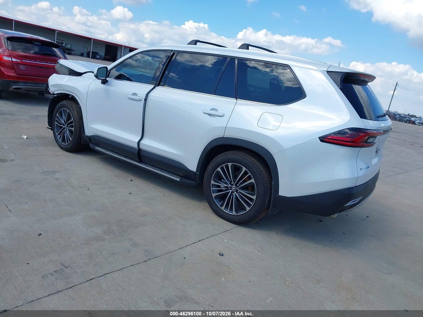 Vin: 5tdadab58ts035717, lot: 46796263, toyota grand highlander limited/platinum 20263