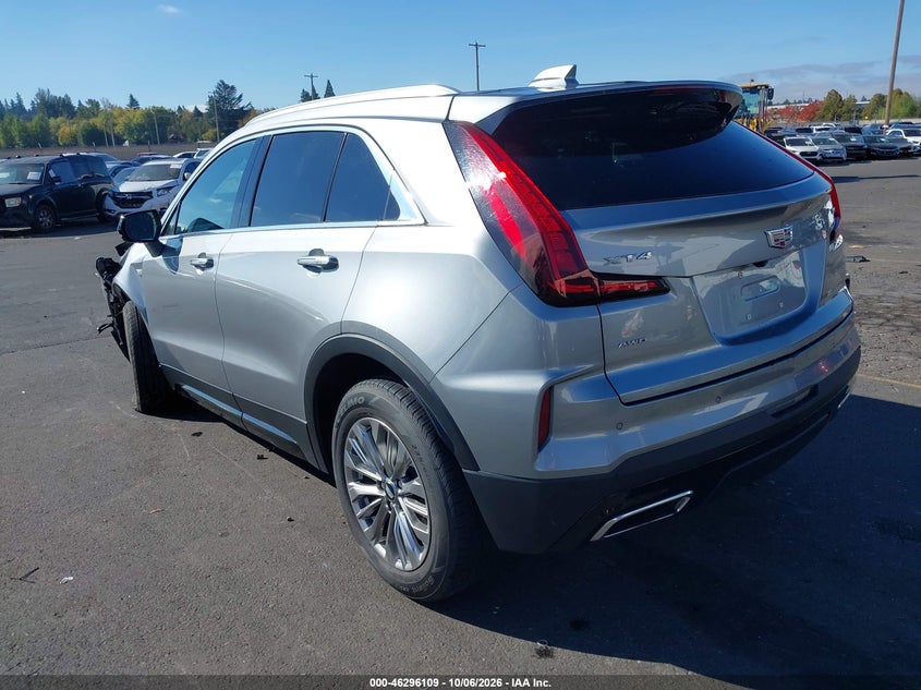 Vin: 1gyfzdr43rf144241, lot: 46796272, cadillac xt4 awd premium luxury 20243