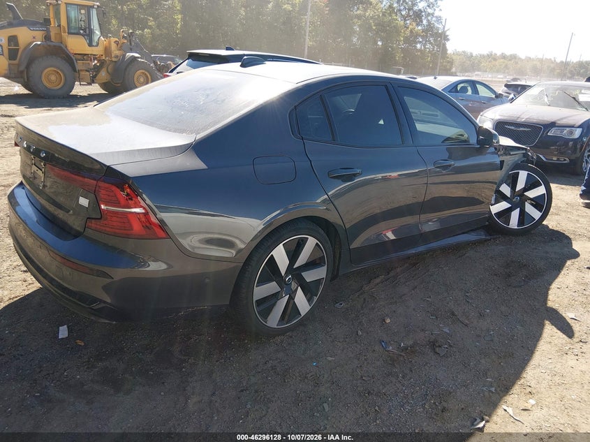 Vin: 7jrh60fl3rg321992, lot: 46796291, volvo s60 recharge plug-in hybrid t8 plus dark theme 20244
