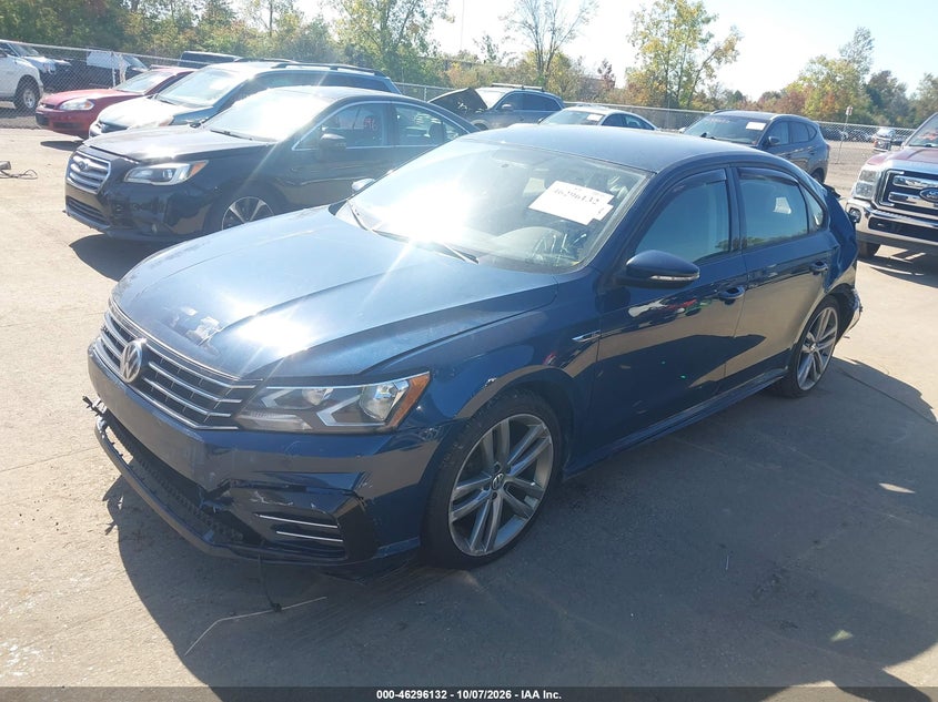 Vin: 1vwaa7a36jc013643, lot: 46796295, volkswagen passat 2.0t r-line/2.0t s 20182