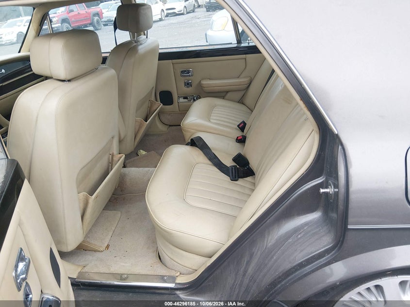 BENTLEY MULSANNE 1989 VIN SCBZS02B7KCX25342
