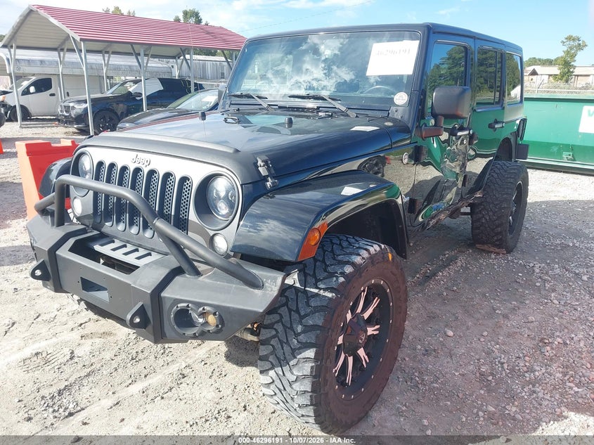 Vin: 1c4bjwdg8fl561408, lot: 46796354, jeep wrangler unlimited freedom edition 20152