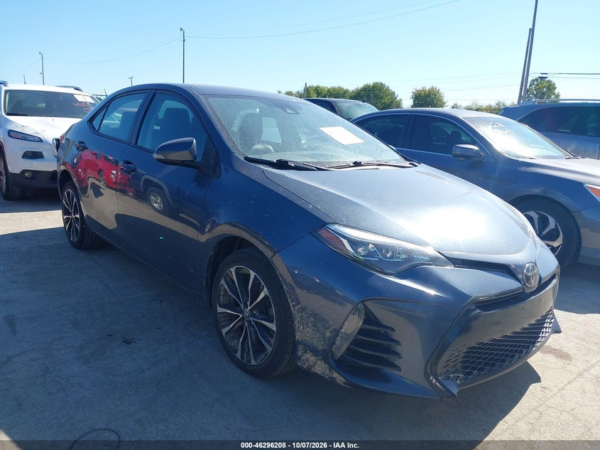 Vin: 2t1burhe1hc862369, lot: 46796371, toyota corolla se 20171