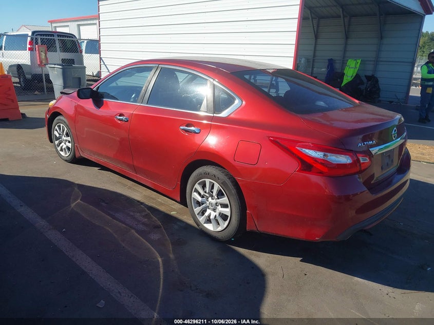 Vin: 1n4al3ap6gn384846, lot: 46796374, nissan altima 2.5 s 20163