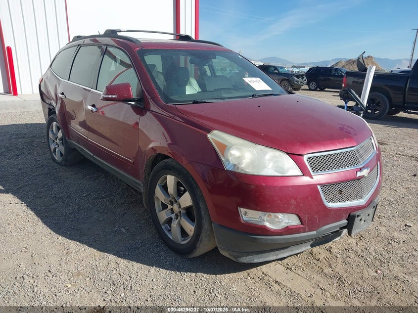 Vin: 1gnlvhed9aj202623, lot: 46796400, chevrolet traverse ltz 20101