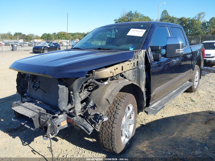Vin: 1ftfw1e86nfb90081, lot: 46796463, ford f-150 lariat 20222