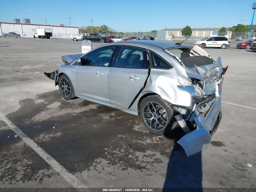 Vin: 1fadp3f26fl363634, lot: 46796490, ford focus se 20153