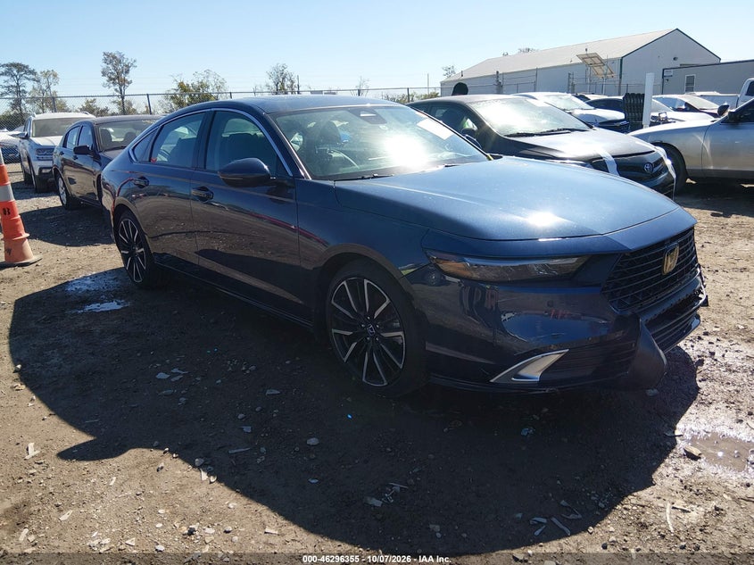 Vin: 1hgcy2f85sa062412, lot: 46796517, honda accord hybrid touring 20251