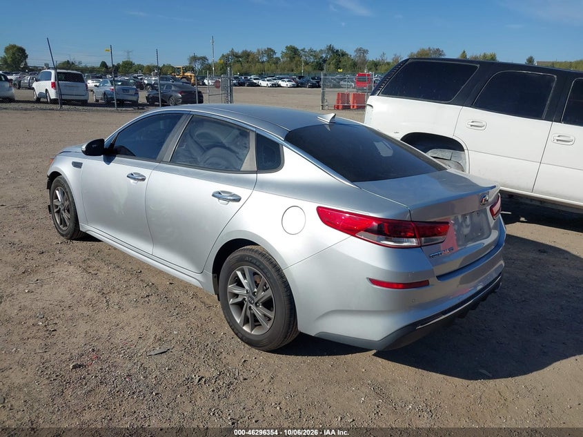 Vin: 5xxgt4l30kg282533, lot: 46796518, kia optima lx 20193