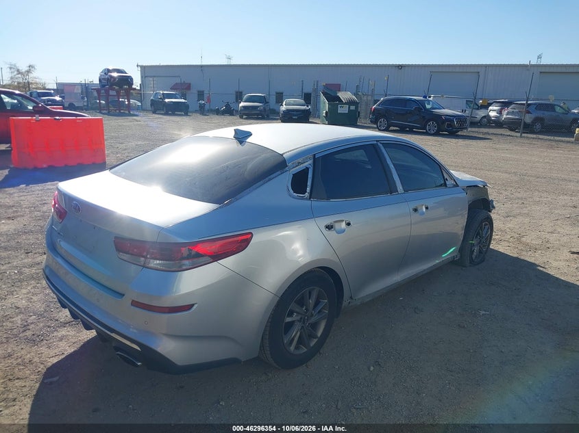 Vin: 5xxgt4l30kg282533, lot: 46796518, kia optima lx 20194