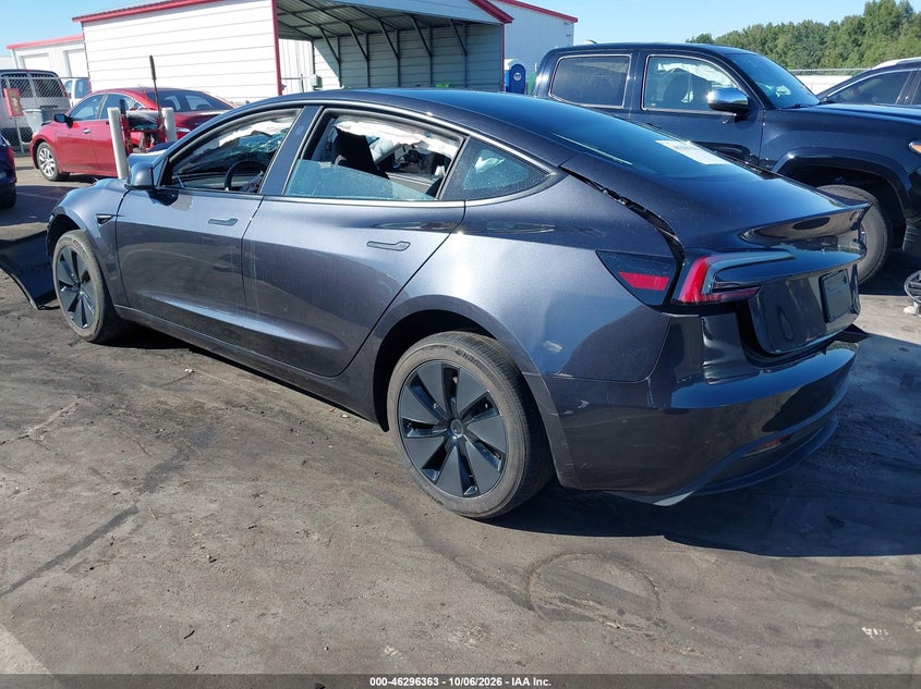 Vin: 5yj3e1ea6rf824346, lot: 46796526, tesla model 3 long range dual motor rear-wheel drive/rear-wheel drive 20243