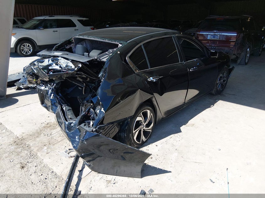 Vin: 1hgcr2f35ga089067, lot: 46796527, honda accord lx 20164