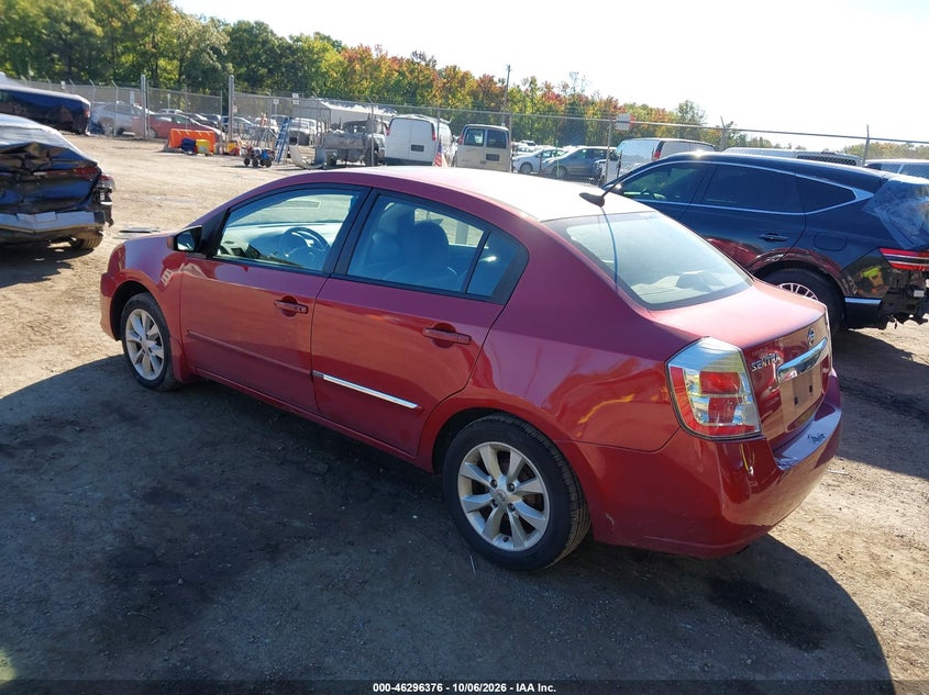 Vin: 3n1ab6ap7al648035, lot: 46796539, nissan sentra 2.0sl 20103