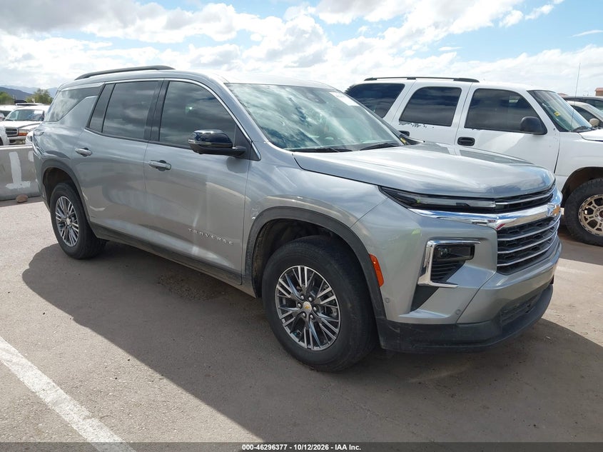 Vin: 1gnergrs4sj275917, lot: 46796540, chevrolet traverse fwd lt 2025 img_1