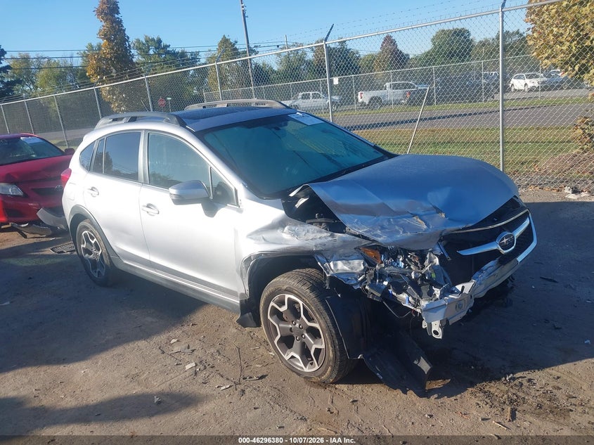 Vin: jf2gpasc9f8239758, lot: 46796542, subaru xv crosstrek 2.0i limited 20151
