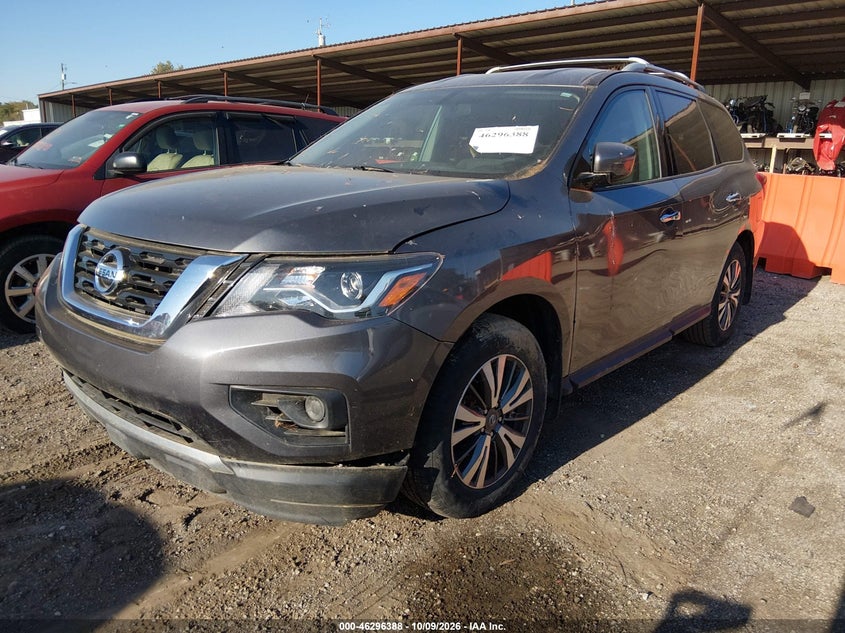 Vin: 5n1dr2mm1hc601861, lot: 46796551, nissan pathfinder s 20172