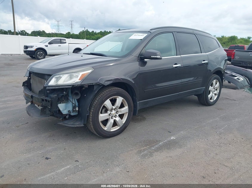 Vin: 1gnkrgkd7hj253627, lot: 46796564, chevrolet traverse 1lt 20172