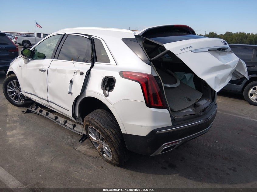 Vin: 1gykncrs9nz103589, lot: 46796577, cadillac xt5 fwd premium luxury 20223