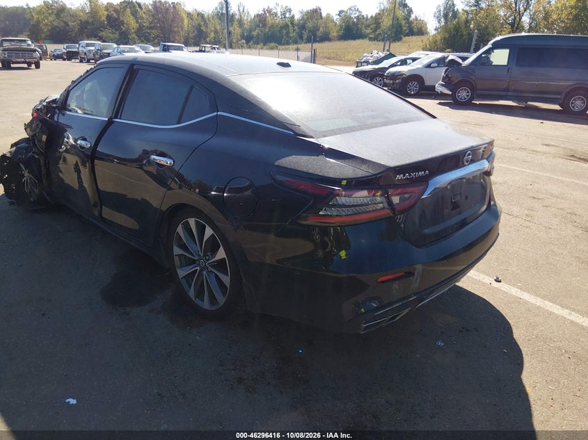 Vin: 1n4aa6fv7nc504466, lot: 46796579, nissan maxima platinum xtronic cvt 20223