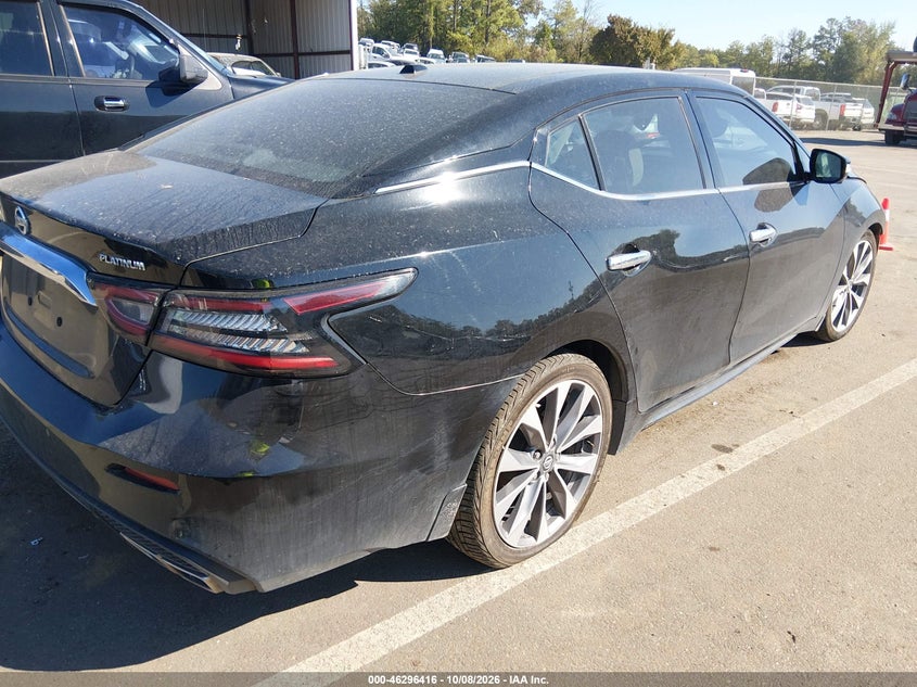Vin: 1n4aa6fv7nc504466, lot: 46796579, nissan maxima platinum xtronic cvt 20224