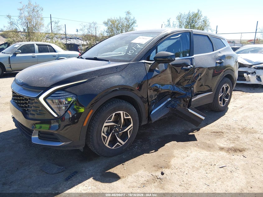Vin: kndpu3df8r7262565, lot: 46796580, kia sportage lx 20242