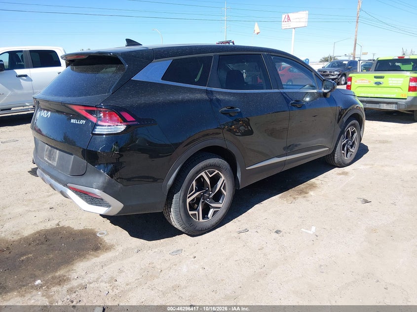 Vin: kndpu3df8r7262565, lot: 46796580, kia sportage lx 20244