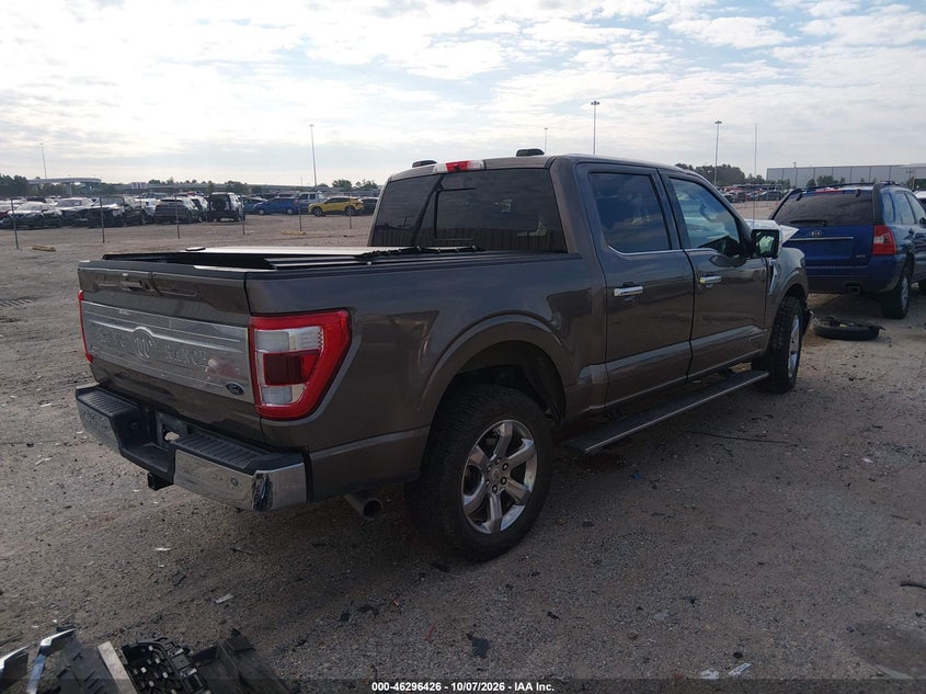 Vin: 1ftfw1ed9mfa76233, lot: 46796589, ford f-150 king ranch 20214