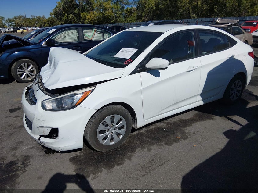Vin: kmhct4ae0fu930631, lot: 46796623, hyundai accent gls 20152