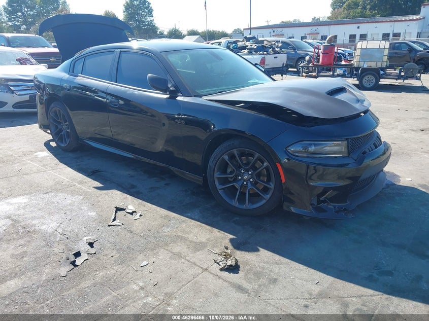 Vin: 2c3cdxct9mh594710, lot: 46796630, dodge charger r/t rwd 20211