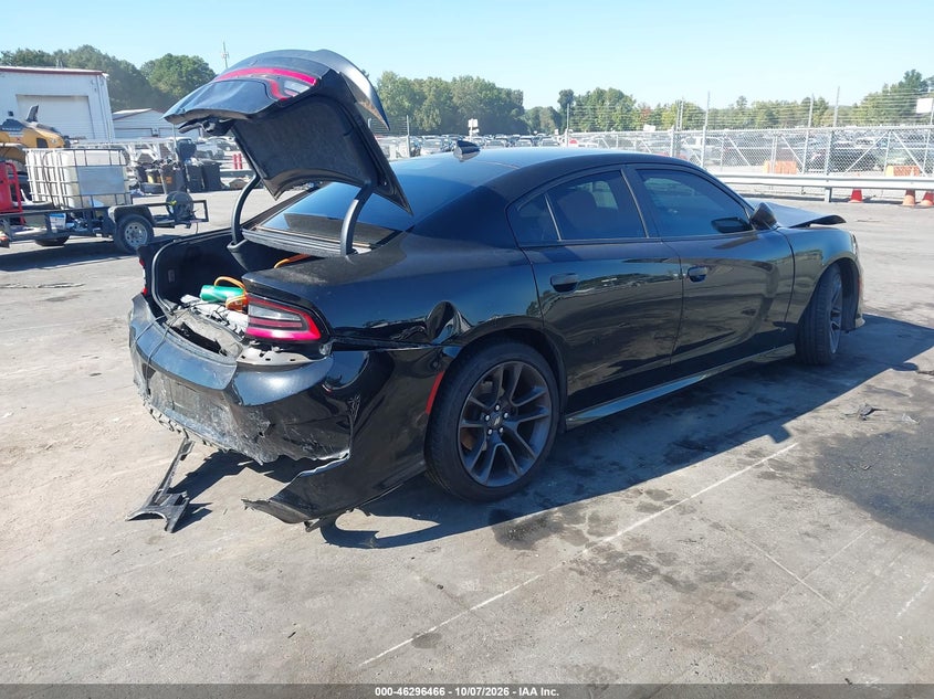 Vin: 2c3cdxct9mh594710, lot: 46796630, dodge charger r/t rwd 20214