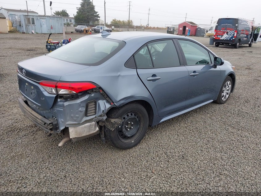 Vin: 5yfb4mde6sp306137, lot: 46796632, toyota corolla le 20254