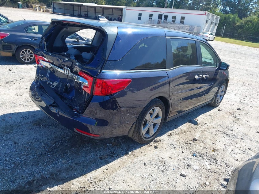 Vin: 5fnrl6h7xkb088806, lot: 46796639, honda odyssey ex-l 20194
