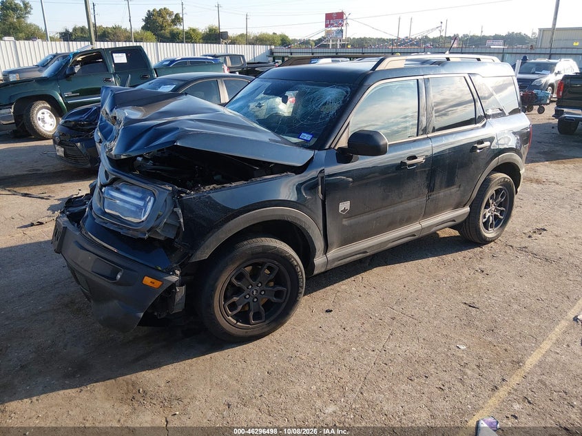 Vin: 3fmcr9b6xnre08632, lot: 46796661, ford bronco sport big bend 20222